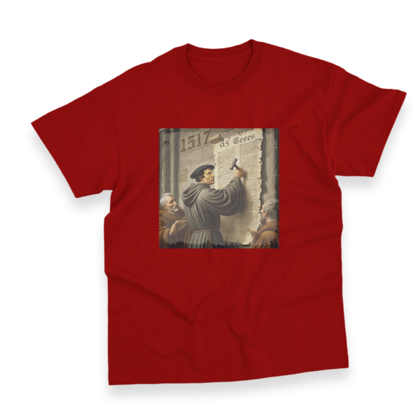 Camiseta Masculina Ele Rei – 95 Teses - Imagem 3