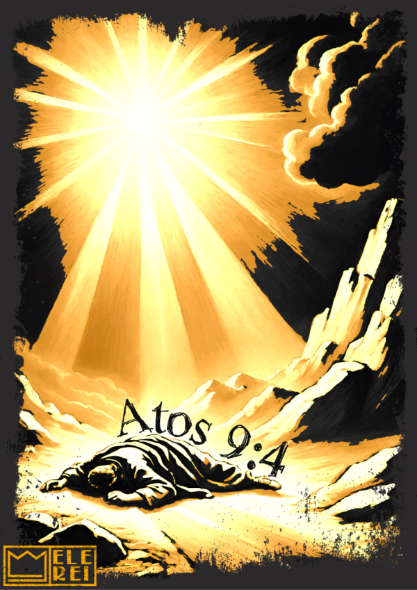 Camiseta Infantil Ele Rei – Atos 9:4 – Nº1 - Imagem 6
