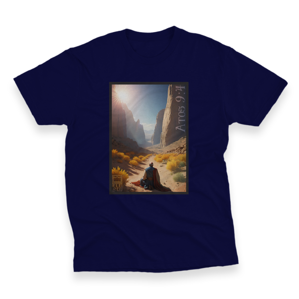 Camiseta Plus Size Ele Rei – Atos 9:4 – Nº2 - Imagem 3