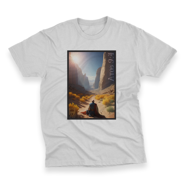 Camiseta Plus Size Ele Rei – Atos 9:4 – Nº2 - Imagem 2