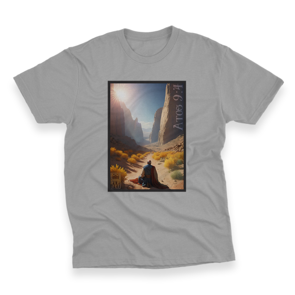 Camiseta Plus Size Ele Rei – Atos 9:4 – Nº2 - Imagem 4