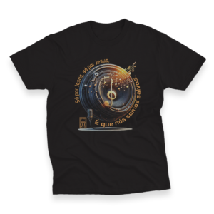 Camiseta Masculina Ele Rei – Só Por Jesus