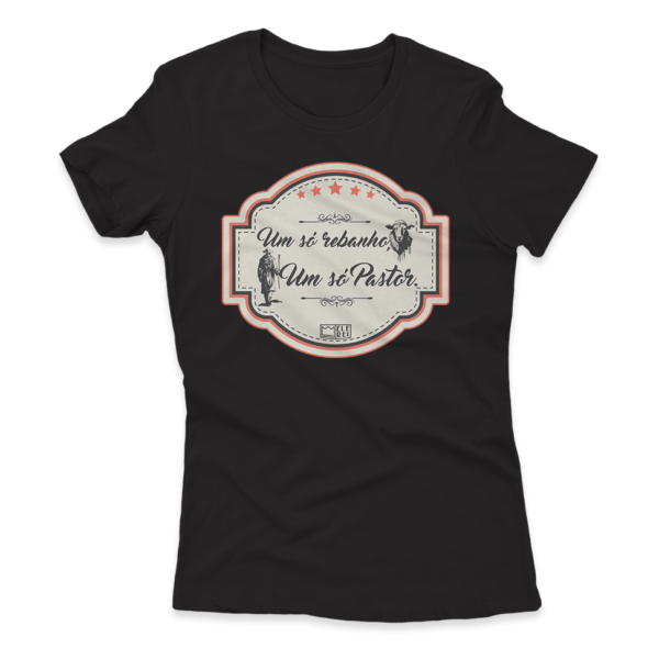 Camiseta Feminina Ele Rei – Um Só Rebanho, Um Só Pastor Nº2 - Imagem 7
