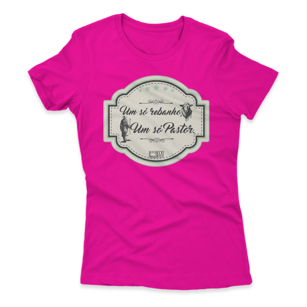 Camiseta Feminina Ele Rei – Um Só Rebanho, Um Só Pastor Nº2 - Imagem 8