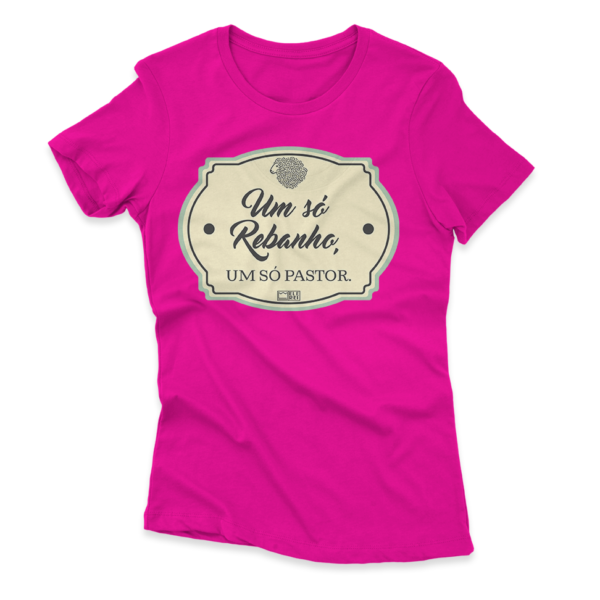 Camiseta Feminina Ele Rei – Um Só Rebanho, Um Só Pastor Nº1 - Imagem 8