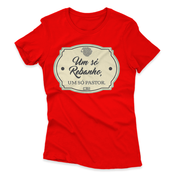 Camiseta Feminina Ele Rei – Um Só Rebanho, Um Só Pastor Nº1 - Imagem 9