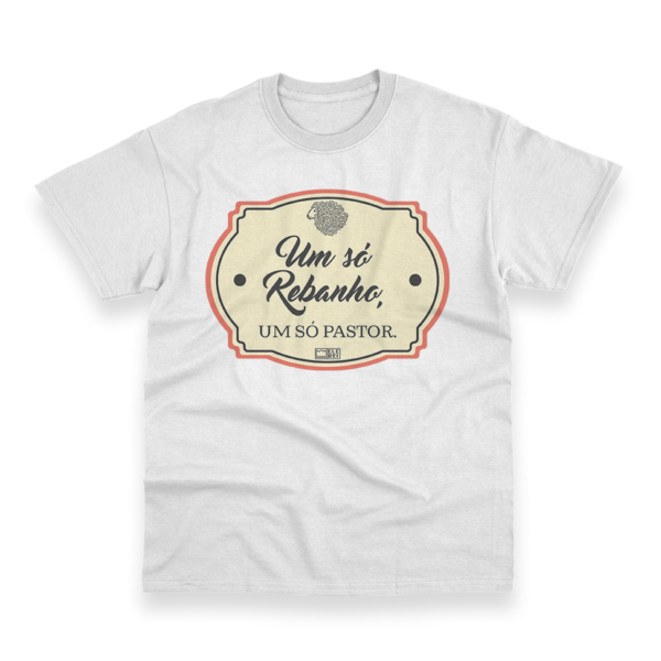 Camiseta Masculina Ele Rei – Um Só Rebanho, Um Só Pastor Nº1 - Imagem 6