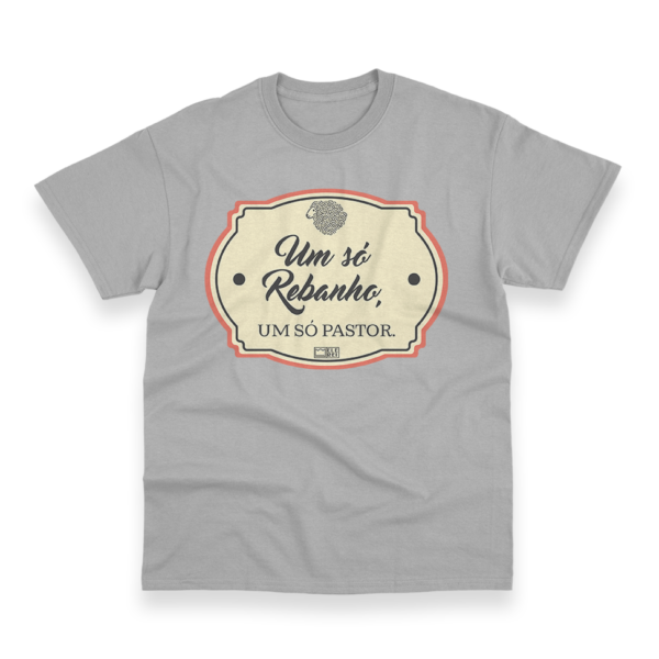 Camiseta Masculina Ele Rei – Um Só Rebanho, Um Só Pastor Nº1 - Imagem 7