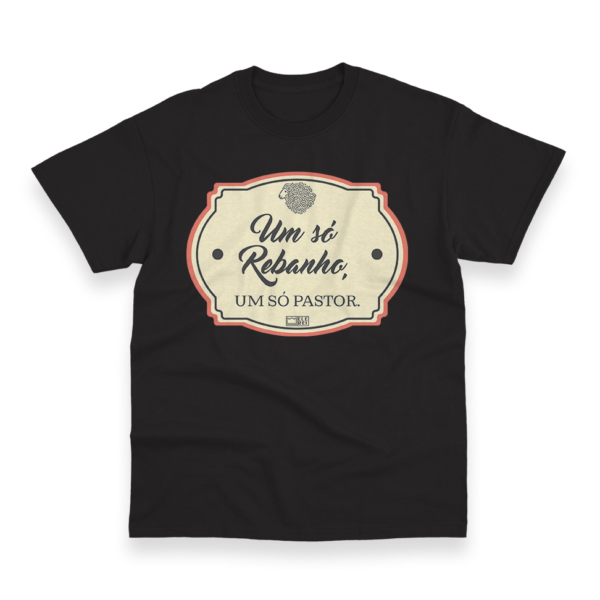 Camiseta Masculina Ele Rei – Um Só Rebanho, Um Só Pastor Nº1 - Imagem 9
