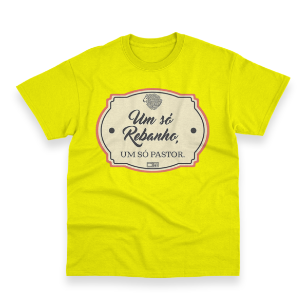 Camiseta Masculina Ele Rei – Um Só Rebanho, Um Só Pastor Nº1 - Imagem 2