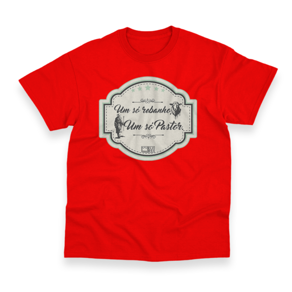 Camiseta Masculina Ele Rei – Um Só Rebanho, Um Só Pastor Nº2 - Imagem 11