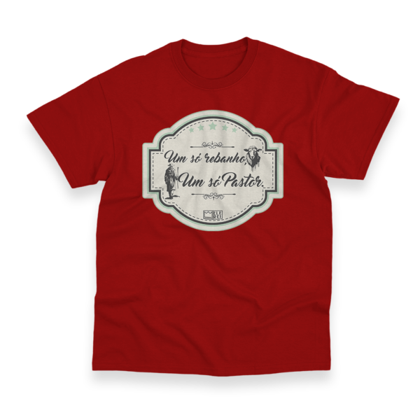 Camiseta Masculina Ele Rei – Um Só Rebanho, Um Só Pastor Nº2 - Imagem 12