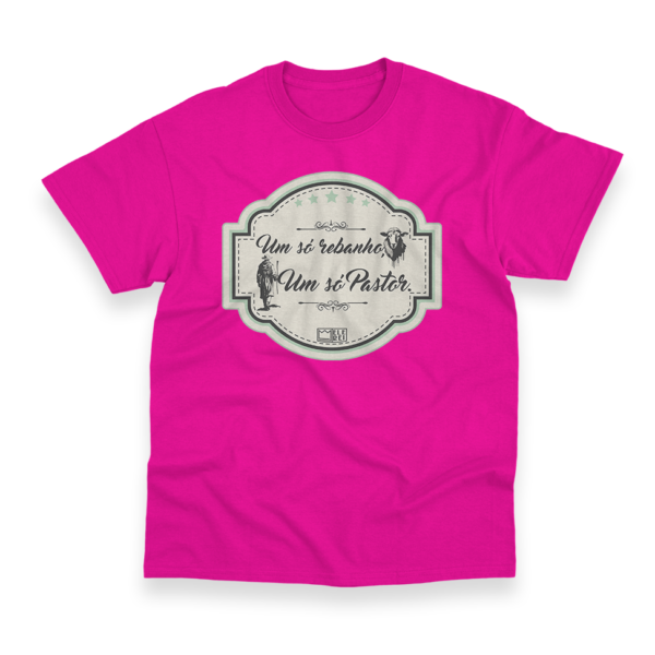 Camiseta Masculina Ele Rei – Um Só Rebanho, Um Só Pastor Nº2 - Imagem 9