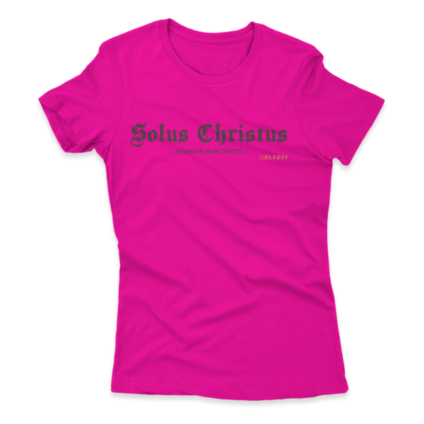 Camiseta Feminina Ele Rei – Solus Christus Nº1 - Imagem 5