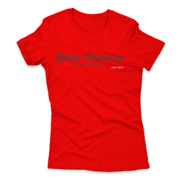 Camiseta Feminina Ele Rei – Solus Christus Nº1 - Imagem 6