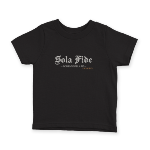 Camiseta Infantil Ele Rei - Sola Fide Nº1