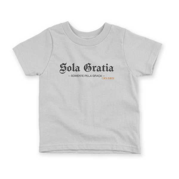Camiseta Infantil Ele Rei – Sola Gratia Nº1 - Imagem 2