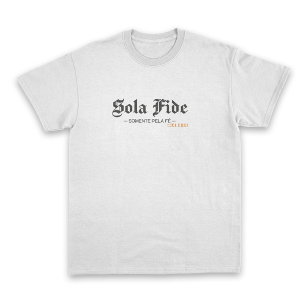 Camiseta Masculina Ele Rei - Sola Fide Nº1 - Imagem 2
