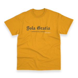 Camiseta Masculina Ele Rei - Sola Gratia Nº1