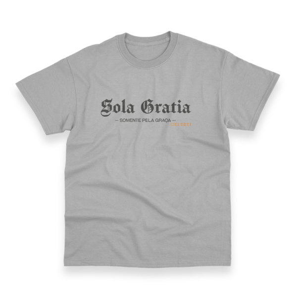 Camiseta Masculina Ele Rei - Sola Gratia Nº1 - Imagem 5