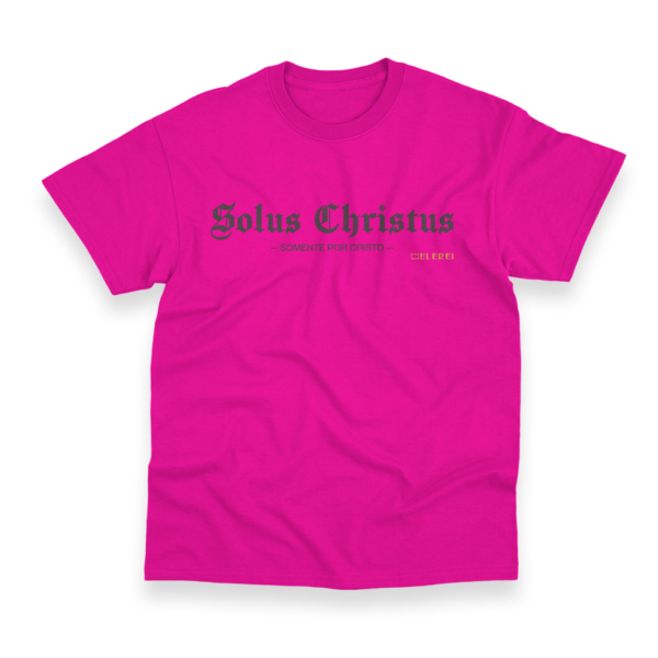 Camiseta Masculina Ele Rei – Solus Christus Nº1 - Imagem 6