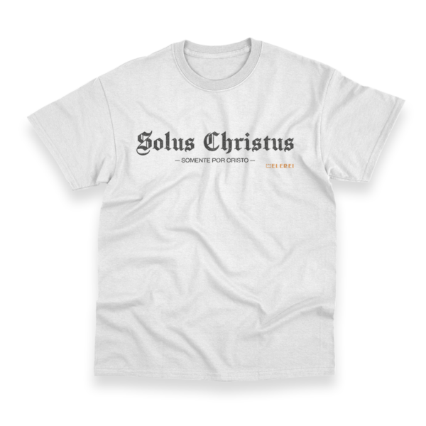 Camiseta Masculina Ele Rei – Solus Christus Nº1 - Imagem 2
