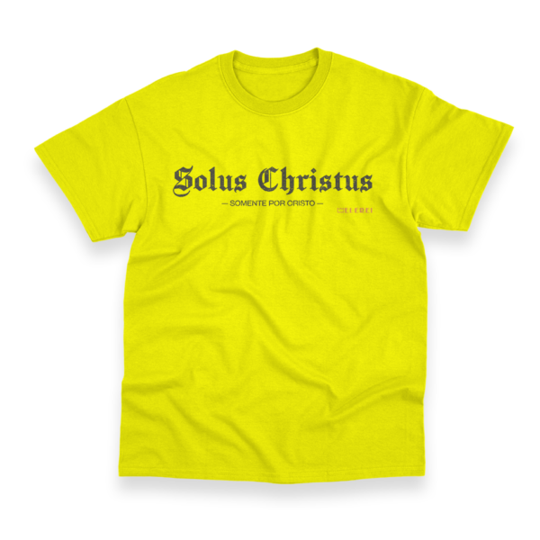 Camiseta Masculina Ele Rei – Solus Christus Nº1 - Imagem 9