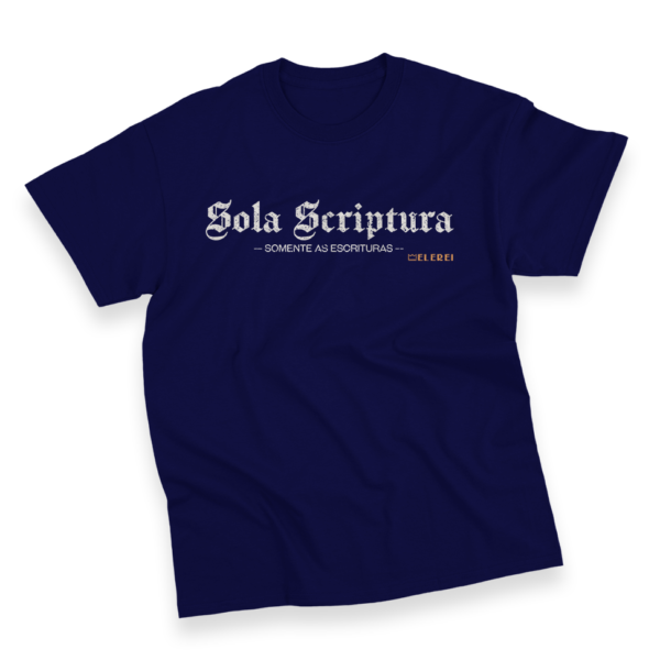 Camiseta Plus Size Ele Rei – Sola Scriptura Nº1