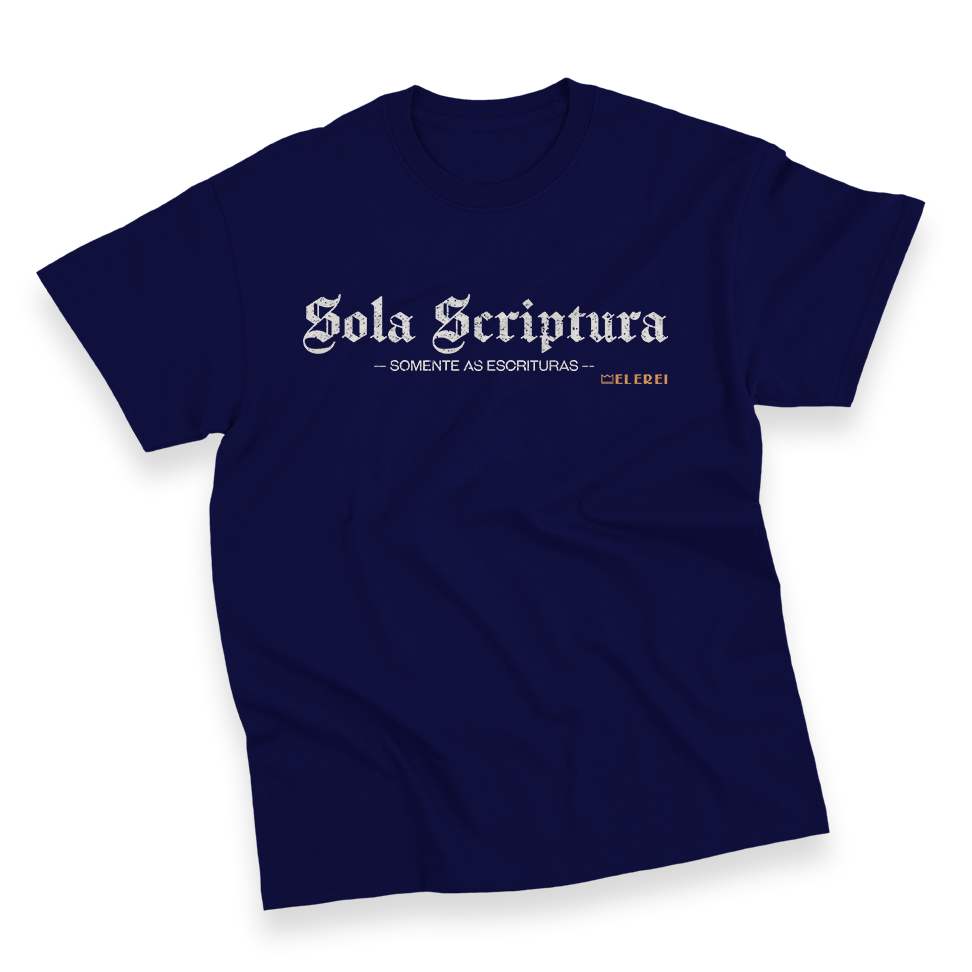 Camiseta Plus Size Ele Rei – Sola Scriptura Nº1