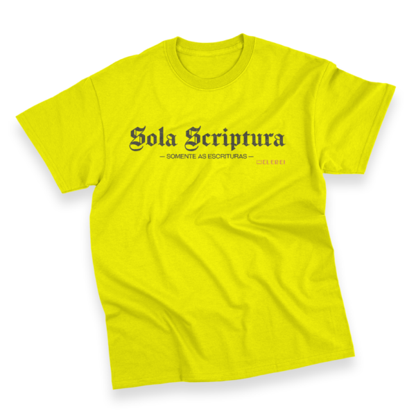 Camiseta Masculina Ele Rei – Sola Scriptura Nº1 - Imagem 12