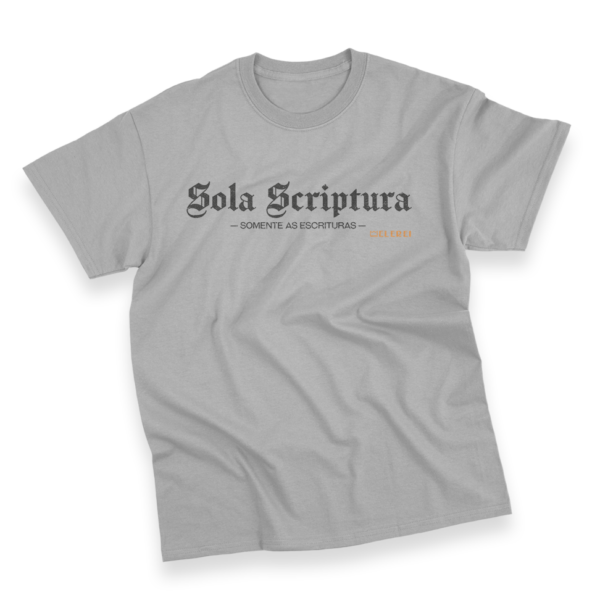 Camiseta Plus Size Ele Rei – Sola Scriptura Nº1 - Imagem 3
