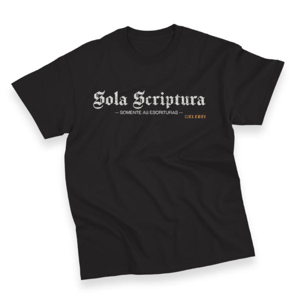 Camiseta Plus Size Ele Rei – Sola Scriptura Nº1 - Imagem 4