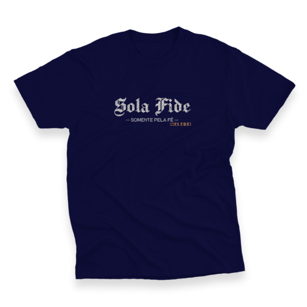 Camiseta Plus Size Ele Rei - Sola Fide Nº1 - Imagem 4