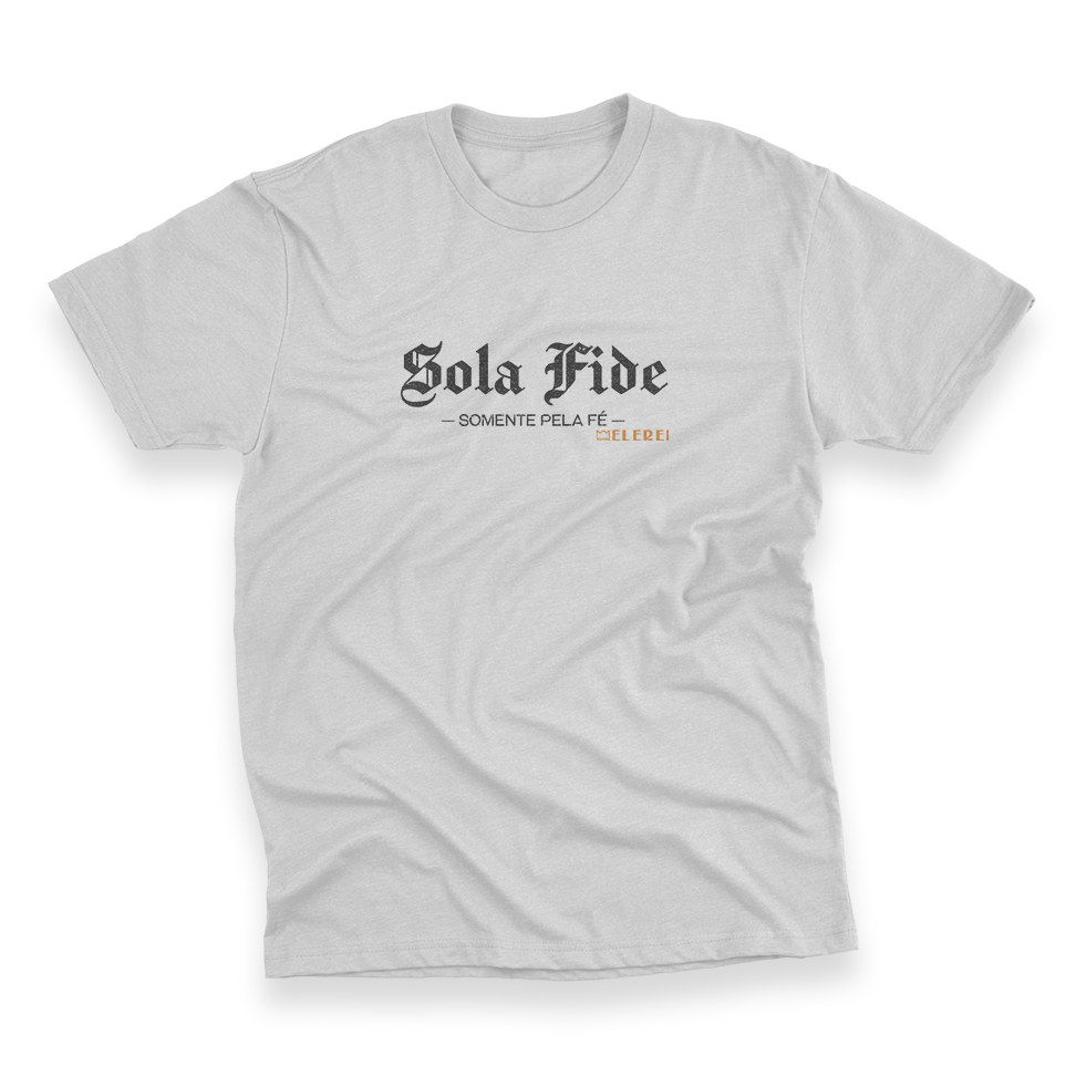 Camiseta Plus Size Ele Rei - Sola Fide Nº1