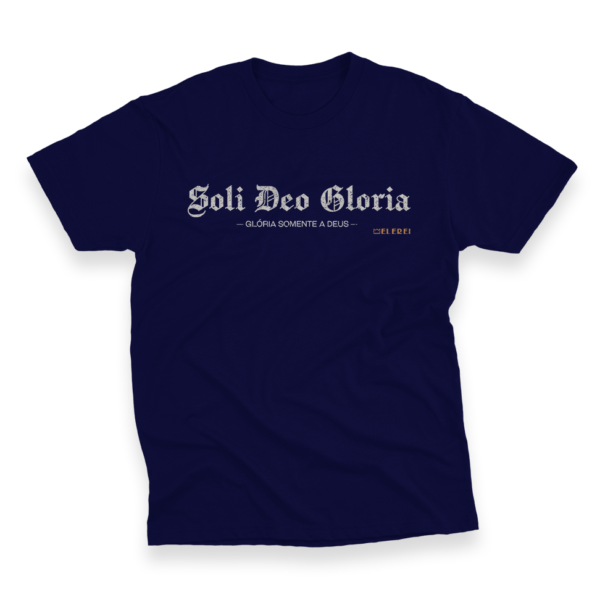 Camiseta Plus Size Ele Rei – Soli Deo Gloria Nº1
