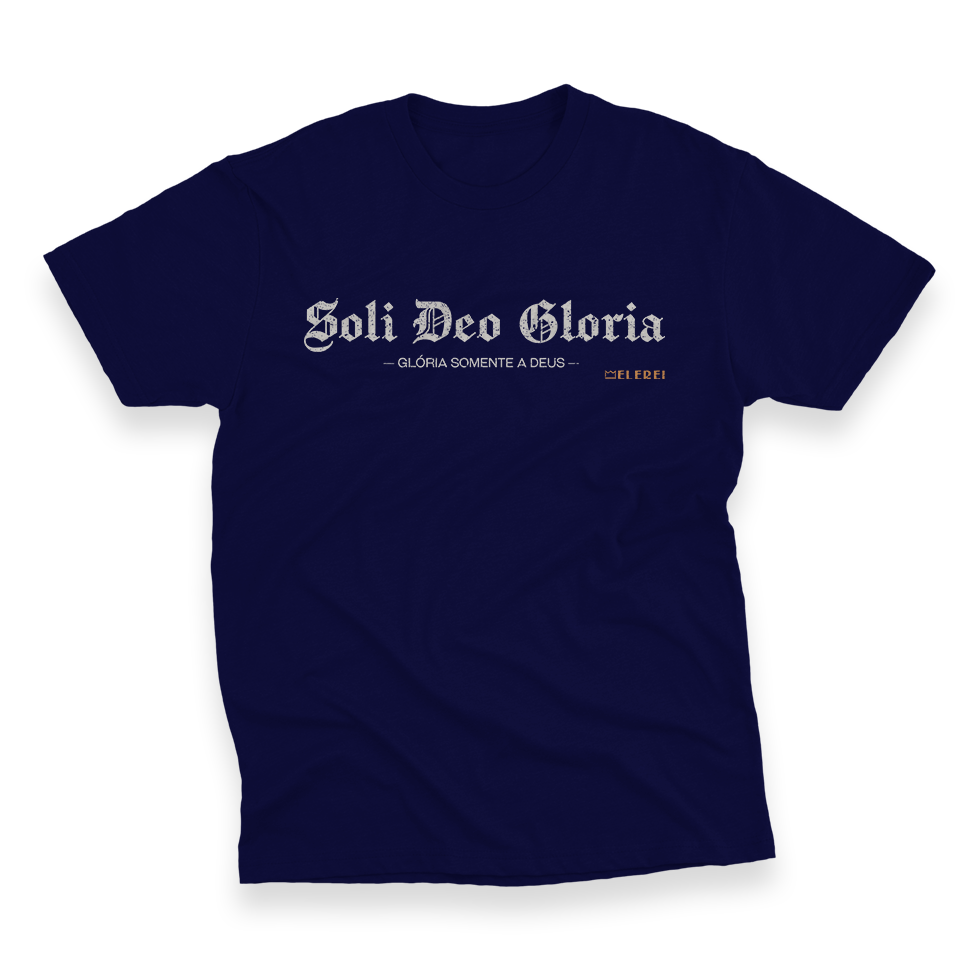 Camiseta Plus Size Ele Rei – Soli Deo Gloria Nº1