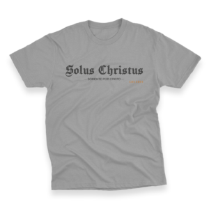 Camiseta Plus Size Ele Rei – Solus Christus Nº1