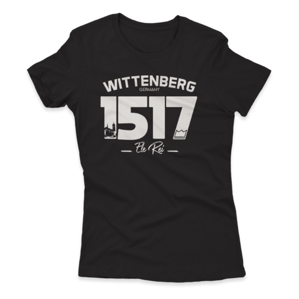 Camiseta Feminina Ele Rei - Wittenberg 1517 - Imagem 6