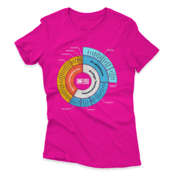 Camiseta Feminina Ele Rei – A Bíblia (66 Livros) - Imagem 6