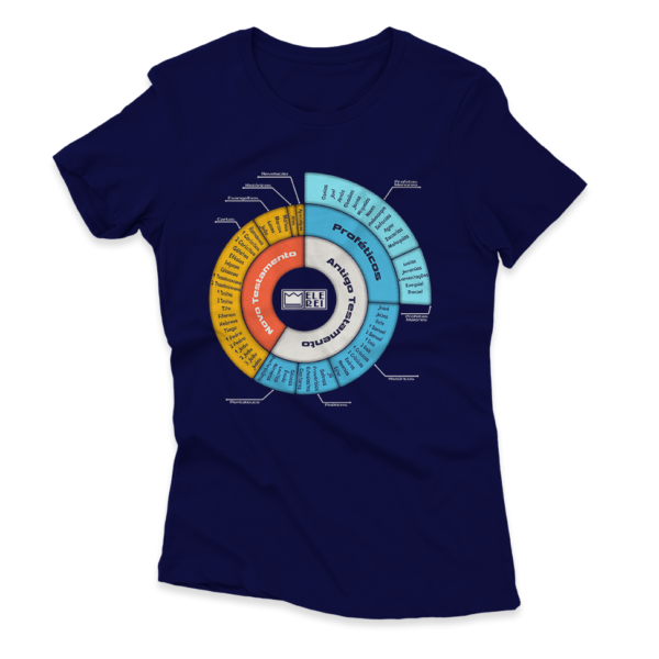 Camiseta Feminina Ele Rei – A Bíblia (66 Livros) - Imagem 4