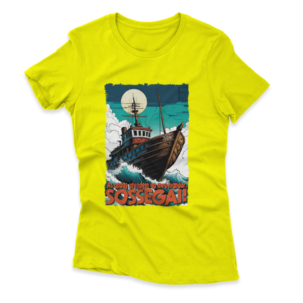 Camiseta Feminina Ele Rei – Sossegai - Imagem 4