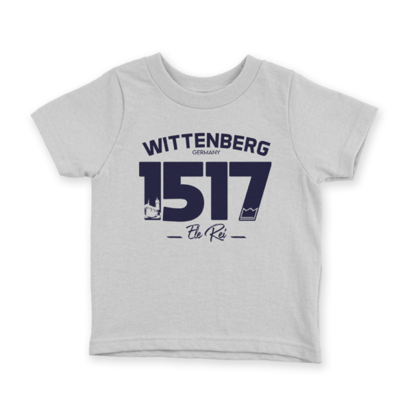 Camiseta Infantil Ele Rei – Wittenberg 1517 - Imagem 4