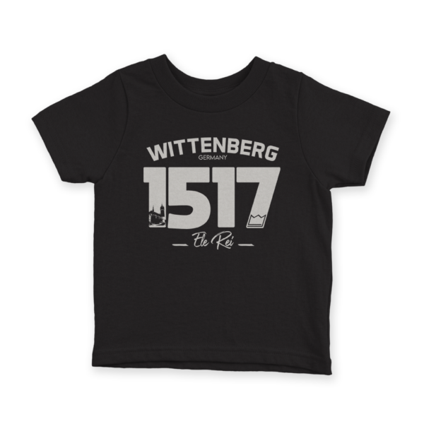 Camiseta Infantil Ele Rei – Wittenberg 1517 - Imagem 3