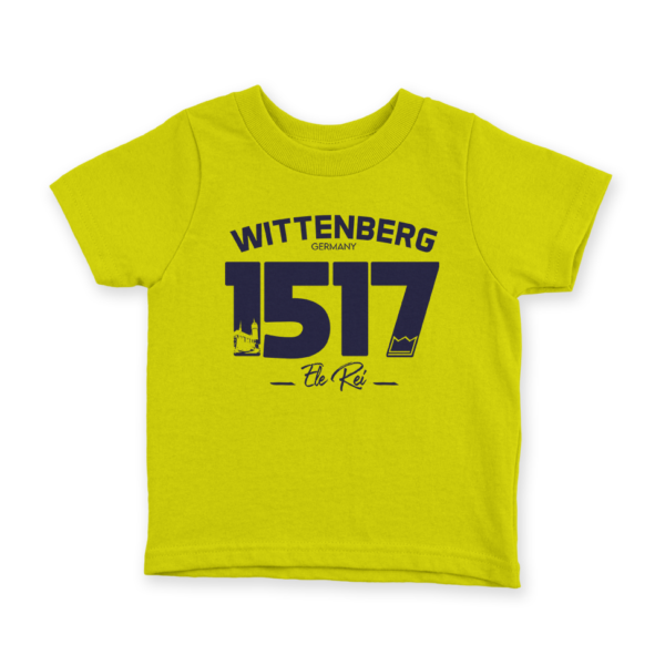 Camiseta Infantil Ele Rei – Wittenberg 1517
