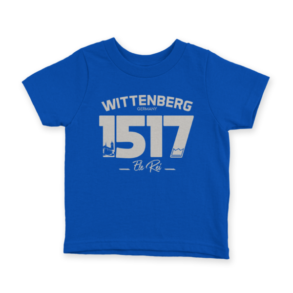 Camiseta Infantil Ele Rei – Wittenberg 1517 - Imagem 5