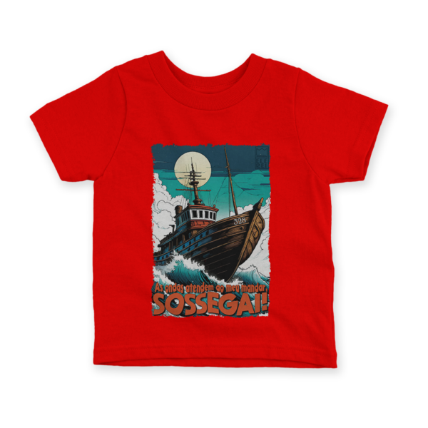 Camiseta Infantil Ele Rei – Sossegai - Imagem 4