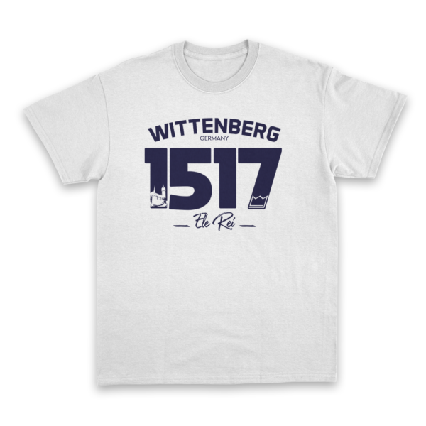 Camiseta Masculina Ele Rei - Wittenberg 1517 - Imagem 11