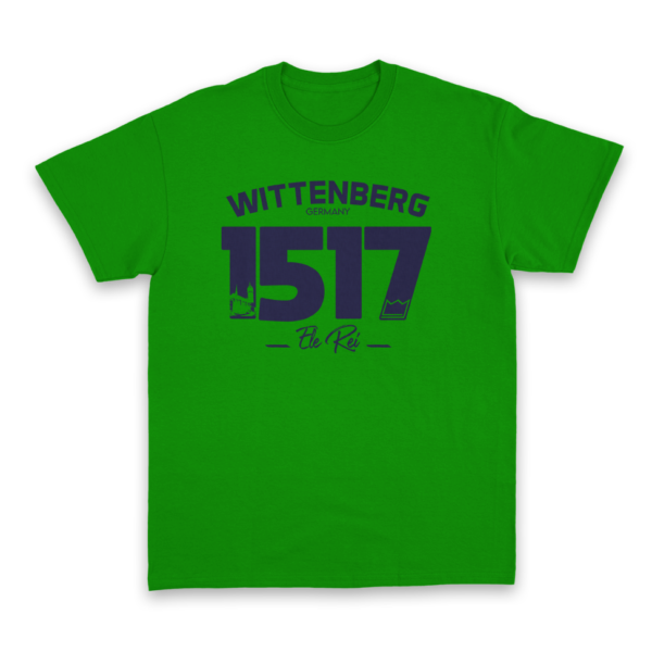 Camiseta Masculina Ele Rei - Wittenberg 1517 - Imagem 7