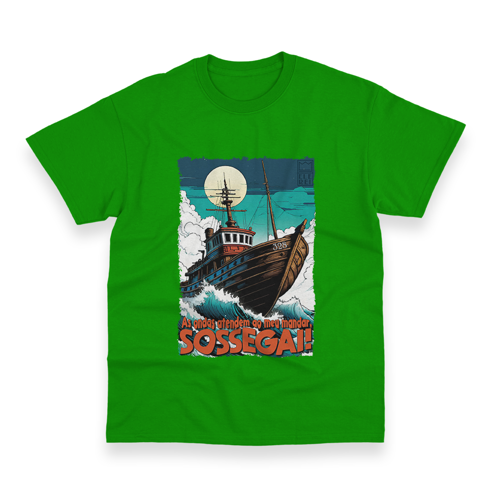 Camiseta Masculina Ele Rei – Sossegai