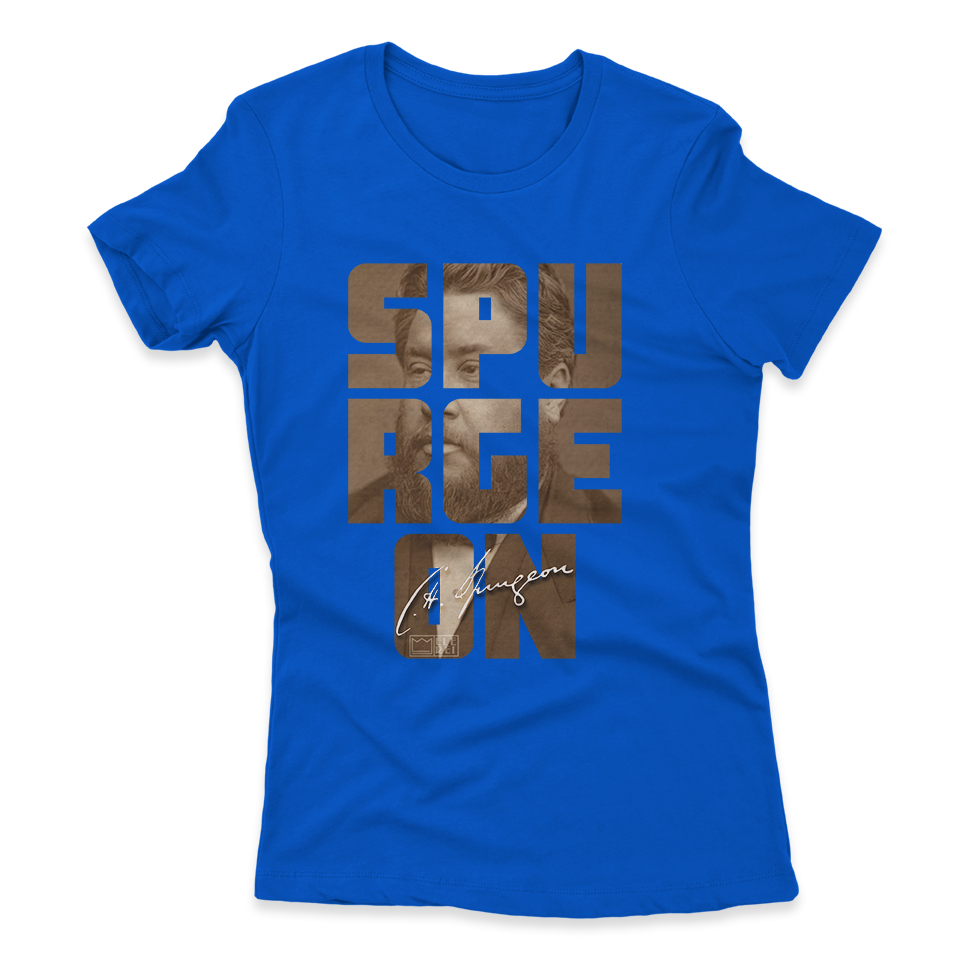 Camiseta Feminina Ele Rei – Spurgeon Signature Nº3